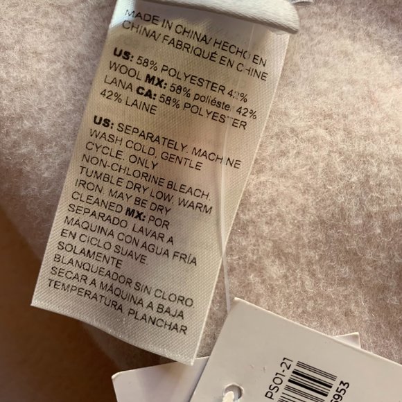 Chico's Reversible Plush Jacket Shaket Mellow Rose Size 2 (12/14) NWT - Picture 15 of 16